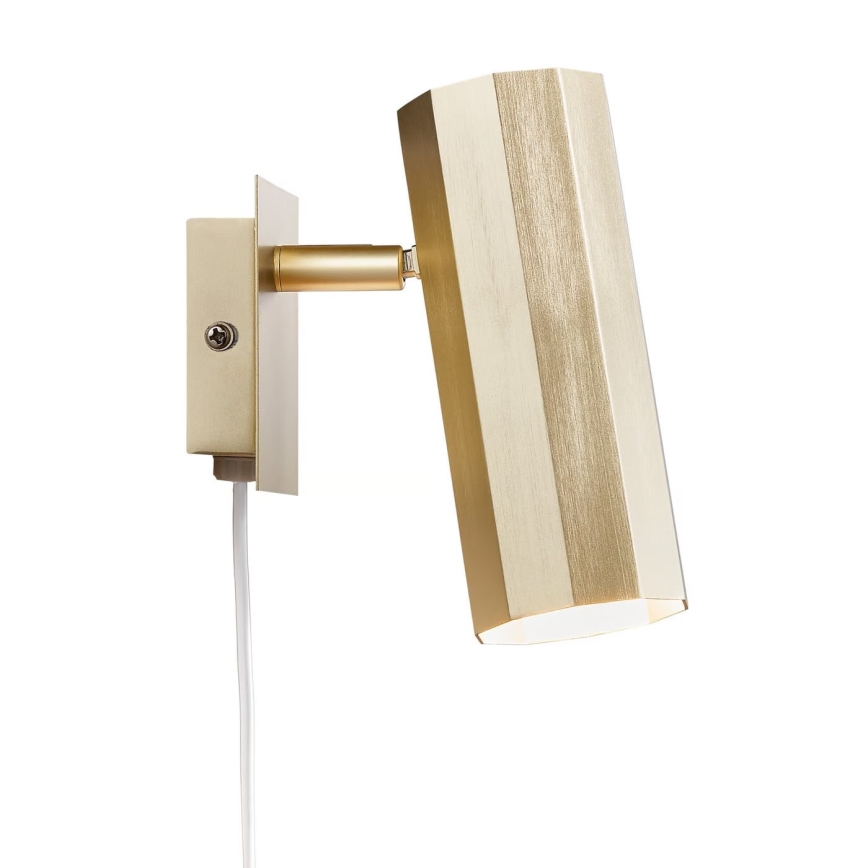 Nordlux - Seinäkohdevalo ALANIS 1xGU10/15W/230V kulta