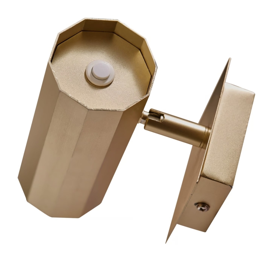 Nordlux - Seinäkohdevalo ALANIS 1xGU10/15W/230V kulta