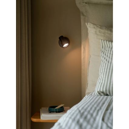 Nordlux - Seinäkohdevalo BOSTON 1xGU10/5W/230V musta