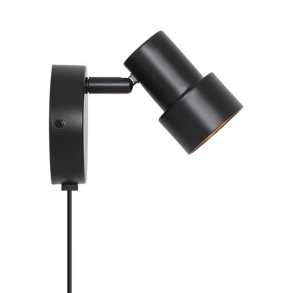 Nordlux - Seinäkohdevalo BOSTON 1xGU10/5W/230V musta