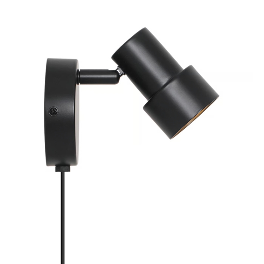 Nordlux - Seinäkohdevalo BOSTON 1xGU10/5W/230V musta