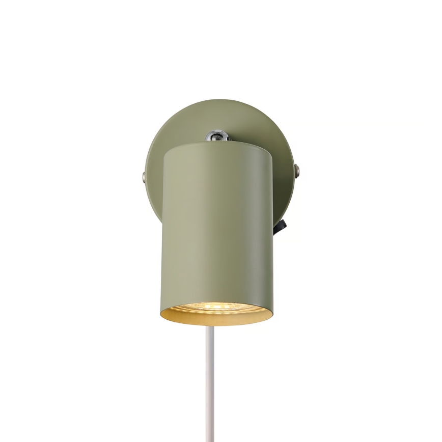 Nordlux - Seinäkohdevalo EXPLORE 1xGU10/7W/230V vihreä