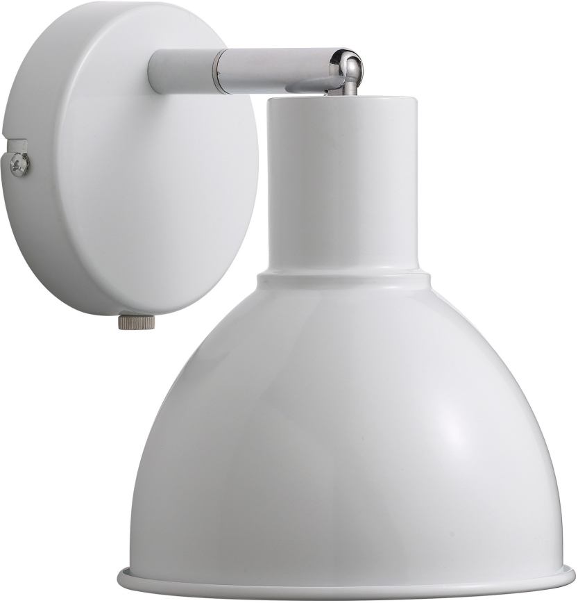 Nordlux - Seinäkohdevalo POP 1xE27/18W/230V valkoinen
