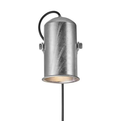Nordlux - Seinäkohdevalo PORTER 1xE27/60W/230V mattakromi