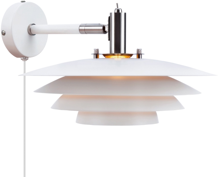 Nordlux - Seinävalaisin BRETAGNE 1xG9/25W/230V valkoinen