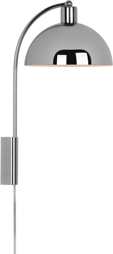 Nordlux - Seinävalaisin ELLEN 1xE14/40W/230V kiiltävä kromi