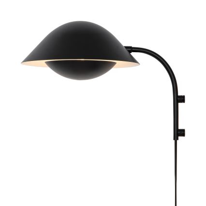 Nordlux - Seinävalaisin FREYA 1xE14/40W/230V musta