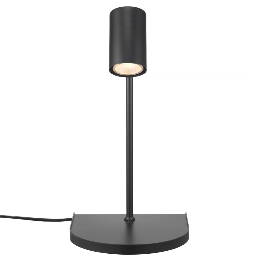 Nordlux - Seinävalaisin hyllyllä CODY 1xGU10/15W/230V musta