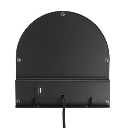 Nordlux - Seinävalaisin hyllyllä CODY 1xGU10/15W/230V musta
