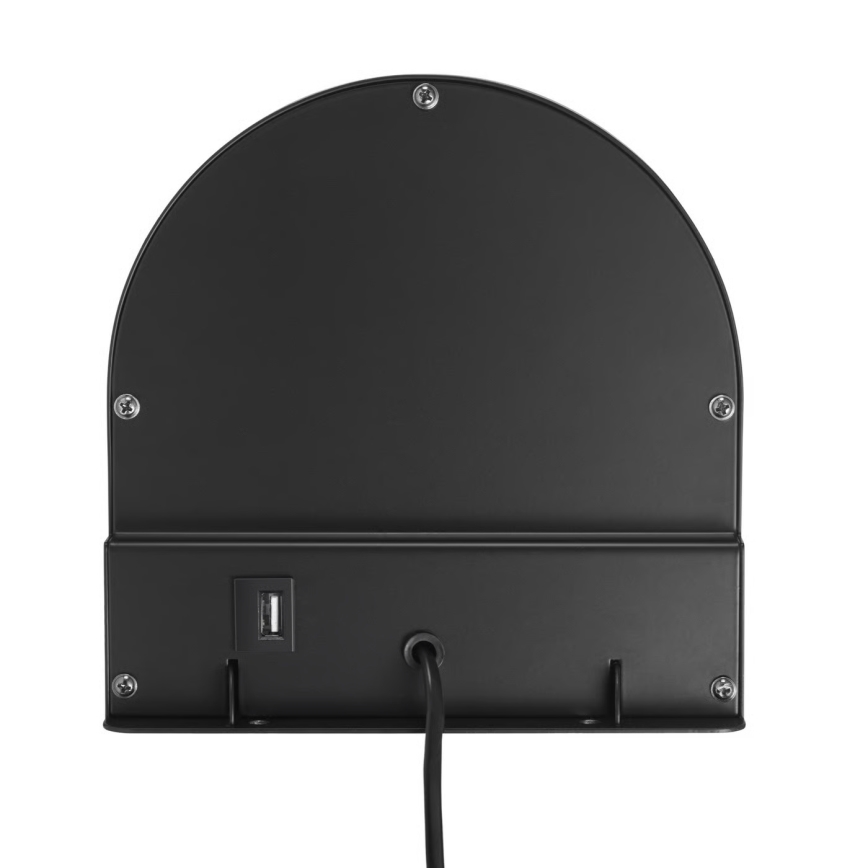 Nordlux - Seinävalaisin hyllyllä CODY 1xGU10/15W/230V musta