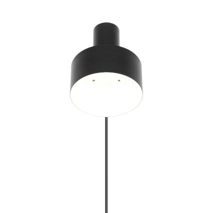 Nordlux - Seinävalaisin MATIS 1xE27/15W/230V musta