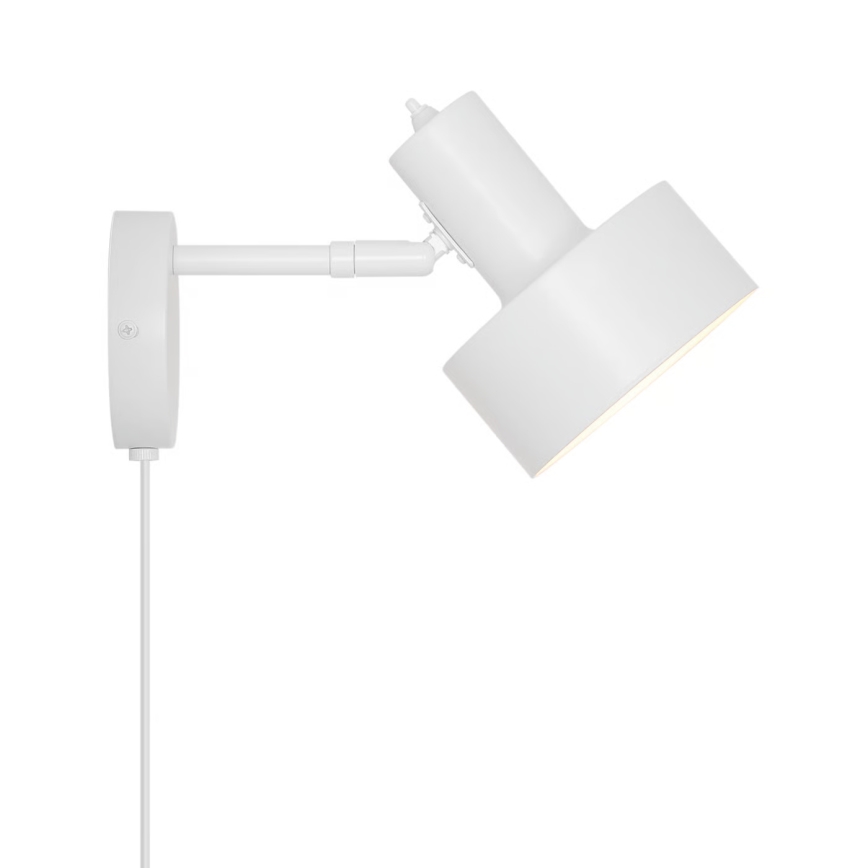 Nordlux - Seinävalaisin MATIS 1xE27/15W/230V valkoinen
