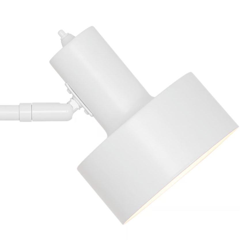 Nordlux - Seinävalaisin MATIS 1xE27/15W/230V valkoinen