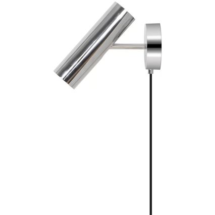 Nordlux - Seinään asennettava kohdevalaisin MIB 1xGU10/20W/230V kiiltävä kromi