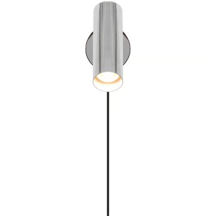 Nordlux - Seinään asennettava kohdevalaisin MIB 1xGU10/20W/230V kiiltävä kromi