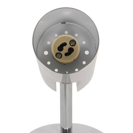Nordlux - Seinään asennettava kohdevalaisin MIB 1xGU10/20W/230V kiiltävä kromi