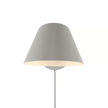 Nordlux - Seinävalaisin STAY 1xE27/60W/230V harmaa