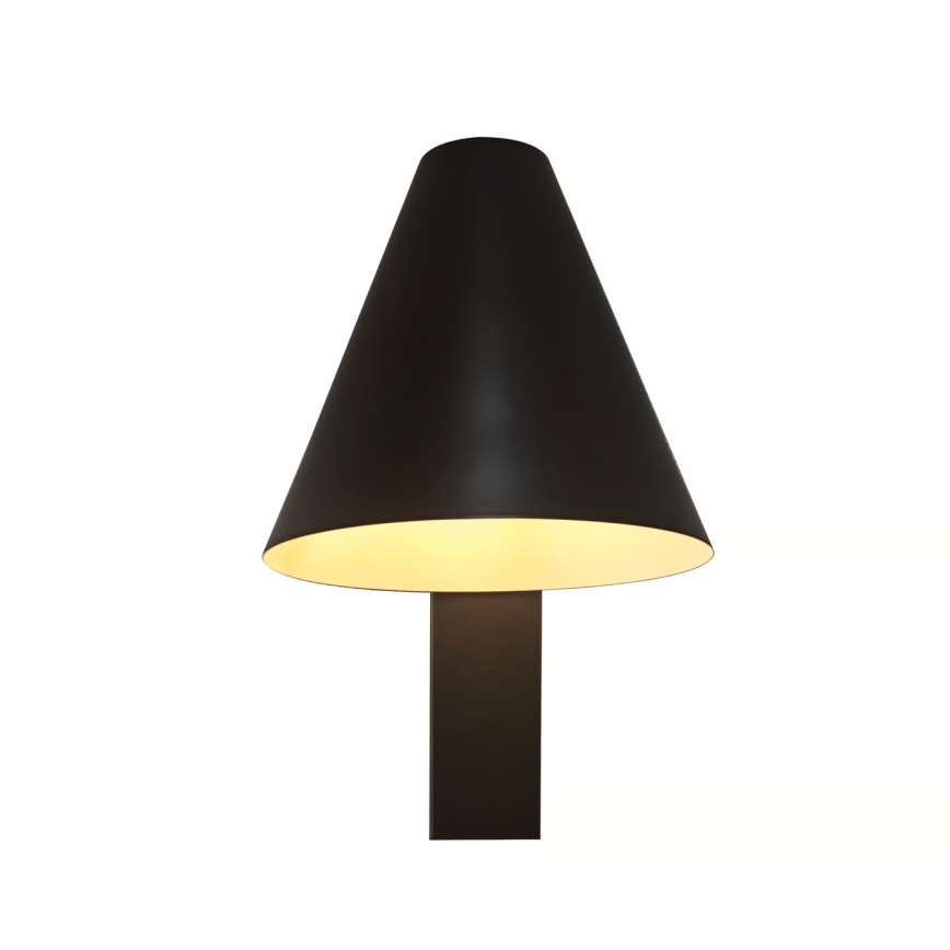 Nordlux - Seinävalaisin USB-portilla WILMER 1xE14/40W/230V musta