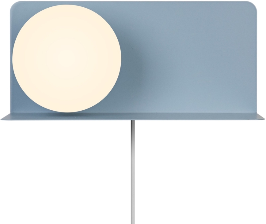 Nordlux - Seinävalo hyllyllä LILIBETH 1xE14/25W/230V sininen