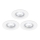 Nordlux - SETTI 3x LED RGB Himmennettävä kylpyhuoneen kattovalaisin DON SMART LED/4,7W/230V 2200-6500K IP65