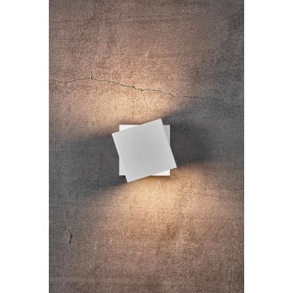 Nordlux - LED-himmennettävä ulkoseinävalaisin TURN LED/13,8W/230V IP54 valkoinen