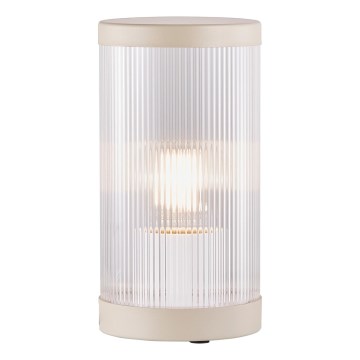 Nordlux - Ulkopöytävalaisin COUPAR 1xE27/25W/230V IP54 beige