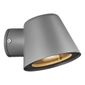 Nordlux - Ulkoseinävalaisin ALERIA 1xGU10/35W/230V IP44 harmaa