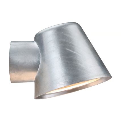 Nordlux - Ulkoseinävalaisin ALERIA 1xGU10/35W/230V IP44 hopea