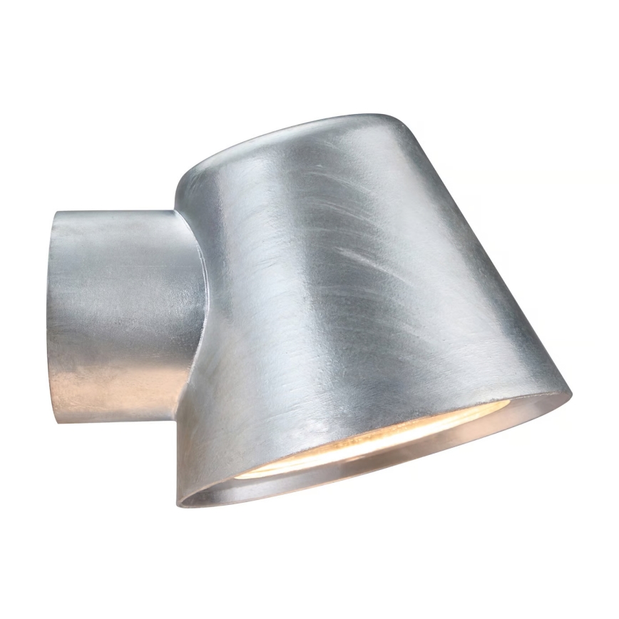 Nordlux - Ulkoseinävalaisin ALERIA 1xGU10/35W/230V IP44 hopea
