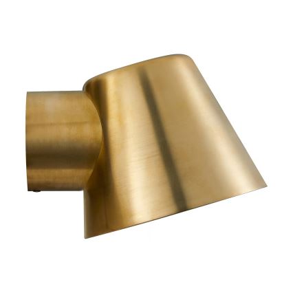 Nordlux - Ulkoseinävalaisin ALERIA 1xGU10/35W/230V IP44 messinki