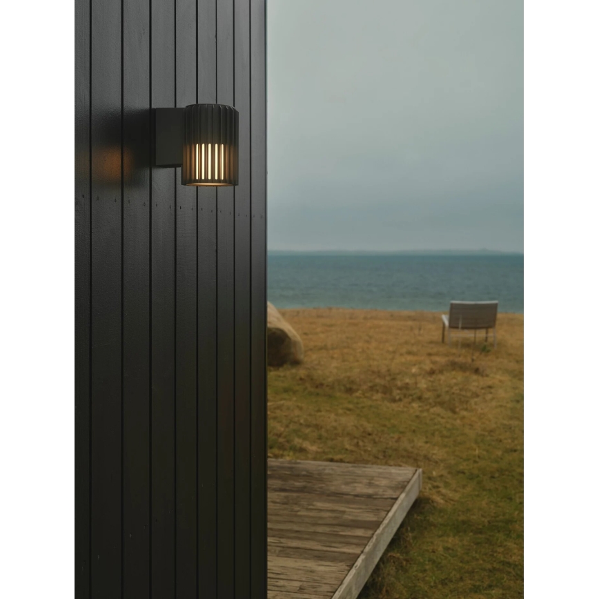 Nordlux - Ulkoseinävalaisin ALUDRA 1xE27/15W/230V antrasiitti