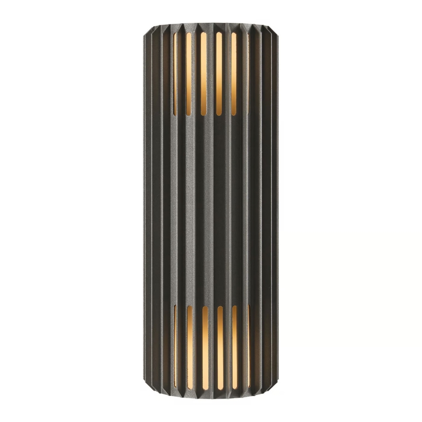 Nordlux - Ulkoseinävalaisin ALUDRA 2xE27/15W/230V IP54 antrasiitti