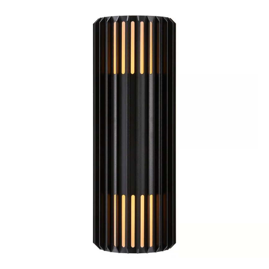 Nordlux - Ulkoseinävalaisin ALUDRA 2xE27/15W/230V IP54 musta