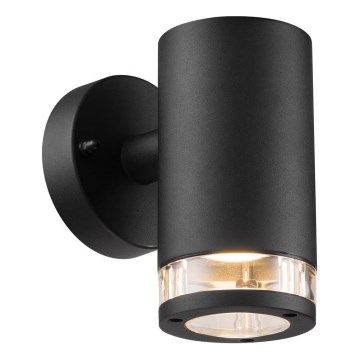 Nordlux - ulkoseinävalaisin BIRK 1xGU10/28W/230V IP44 musta