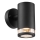 Nordlux - ulkoseinävalaisin BIRK 1xGU10/28W/230V IP44 musta