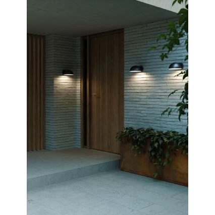 Nordlux - Ulkoseinävalaisin CLARSO 1xE27/10W/230V IP44
