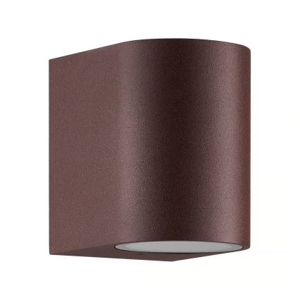 Nordlux - Ulkoseinävalaisin DION 1xGU10/25W/230V IP44 rezavá