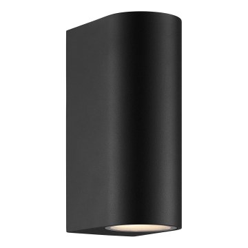 Nordlux - Ulkoseinävalaisin DION 2xGU10/25W/230V IP44 musta