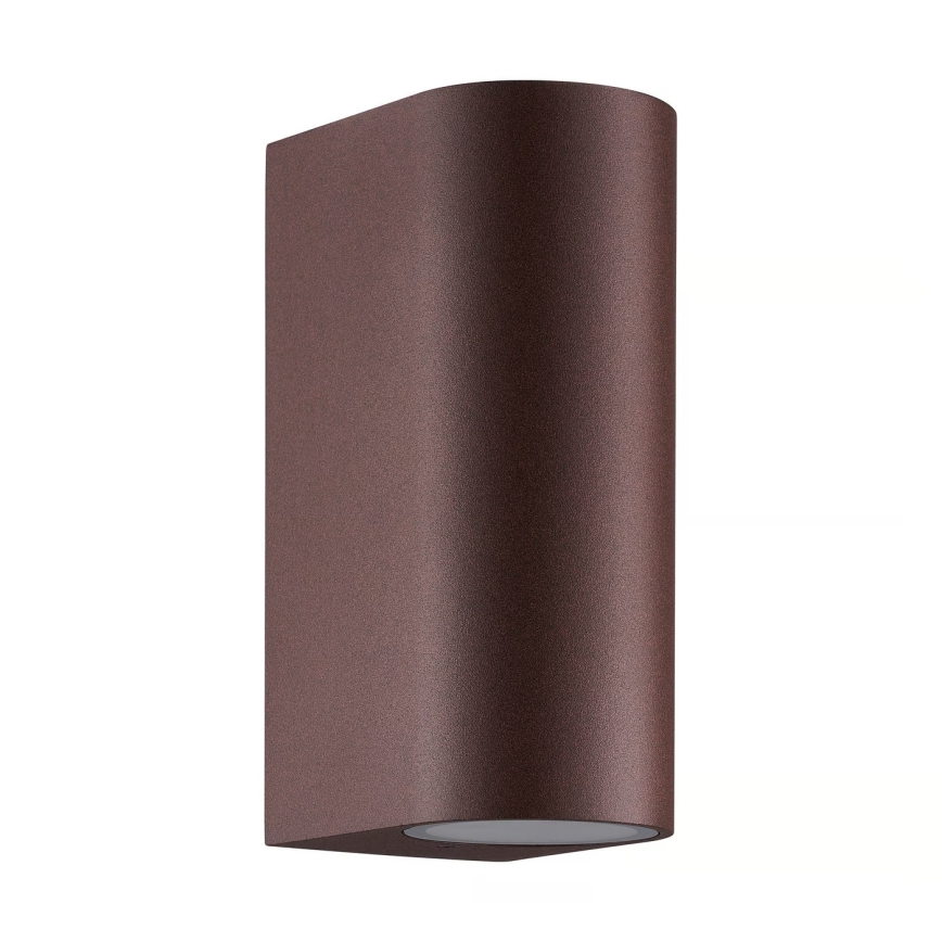 Nordlux - Ulkoseinävalaisin DION 2xGU10/25W/230V IP44 rezavá