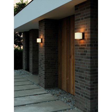 Nordlux - Ulkoseinävalaisin FLUCTUS 1xE27/15W/230V IP44
