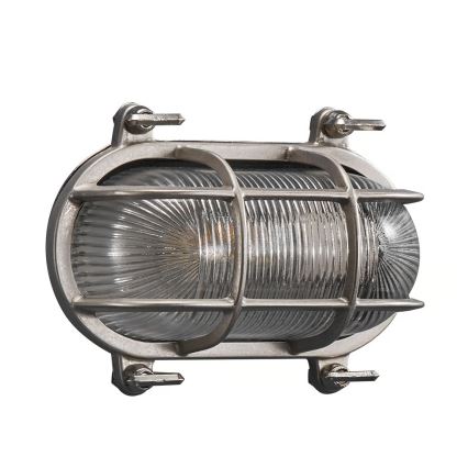 Nordlux - Ulkoseinävalaisin HELFORD 1xE27/12,5W/230V IP64 harmaa