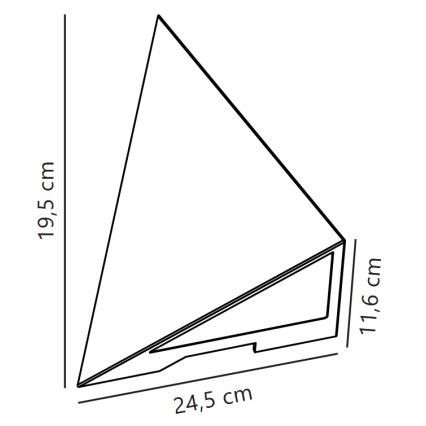 Nordlux - Ulkoseinävalaisin KONIT 1xGU10/10W/230V IP44