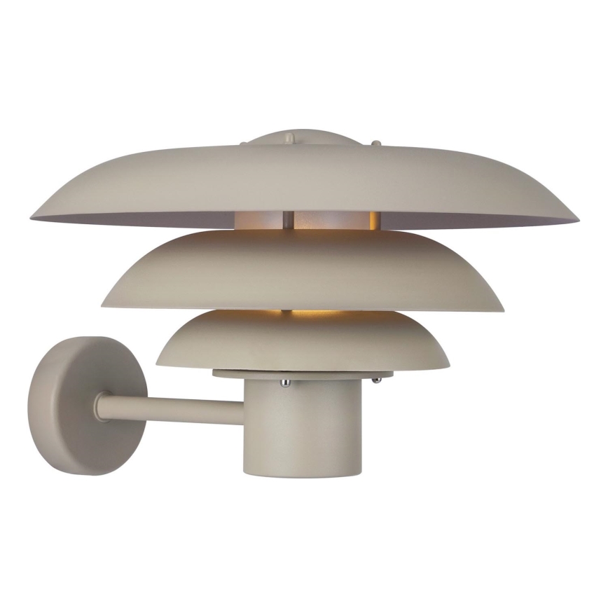 Nordlux - Ulkoseinävalaisin KURNOS 1xE27/20W/230V IP54 beige