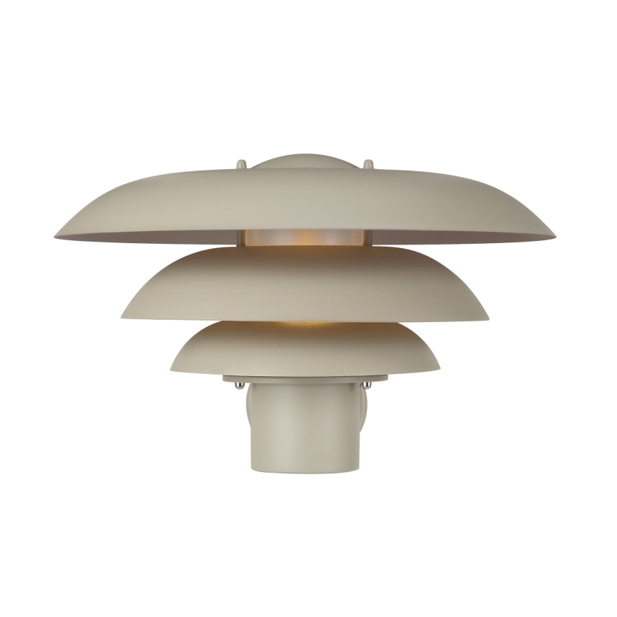 Nordlux - Ulkoseinävalaisin KURNOS 1xE27/20W/230V IP54 beige