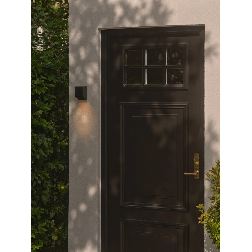 Nordlux - Ulkoseinävalaisin NIKO 1xGU10/25W/230V IP54 musta