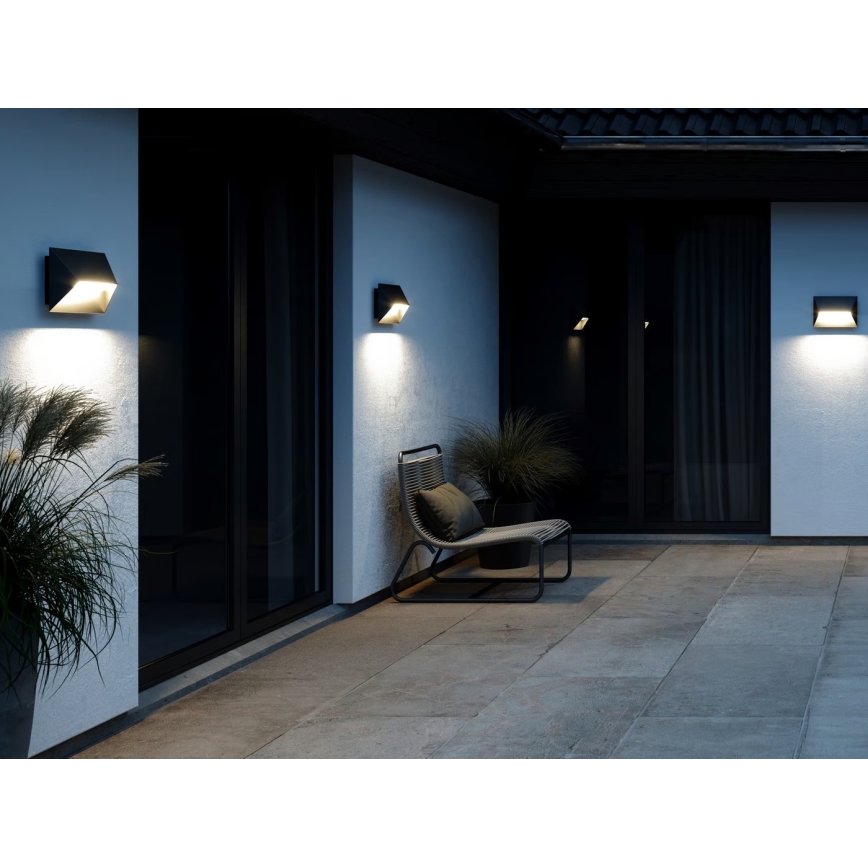 Nordlux - Ulkoseinävalaisin PONTIO 2xGU10/25W/230V IP54