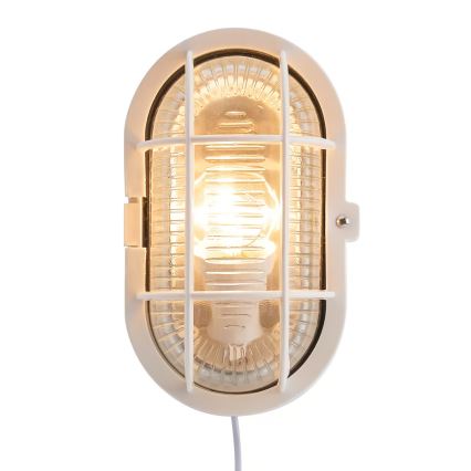 Nordlux - Ulkoseinävalaisin SKOTLAMPE 1xE27/60W/230V IP44 valkoinen