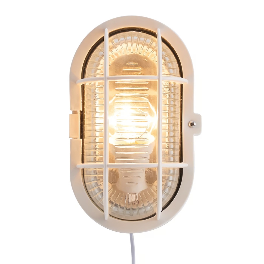 Nordlux - Ulkoseinävalaisin SKOTLAMPE 1xE27/60W/230V IP44 valkoinen