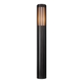 Nordlux - Ulkovalaisin ALUDRA 1xE27/15W/230V IP44 musta 95,4 cm