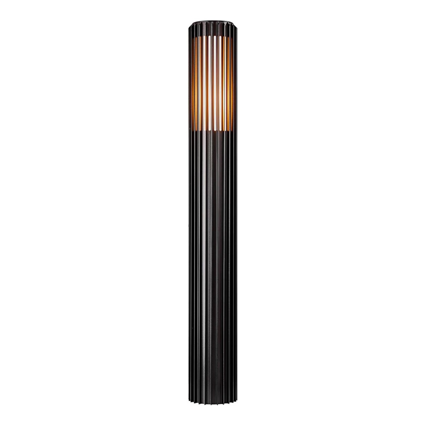 Nordlux - Ulkovalaisin ALUDRA 1xE27/15W/230V IP44 musta 95,4 cm
